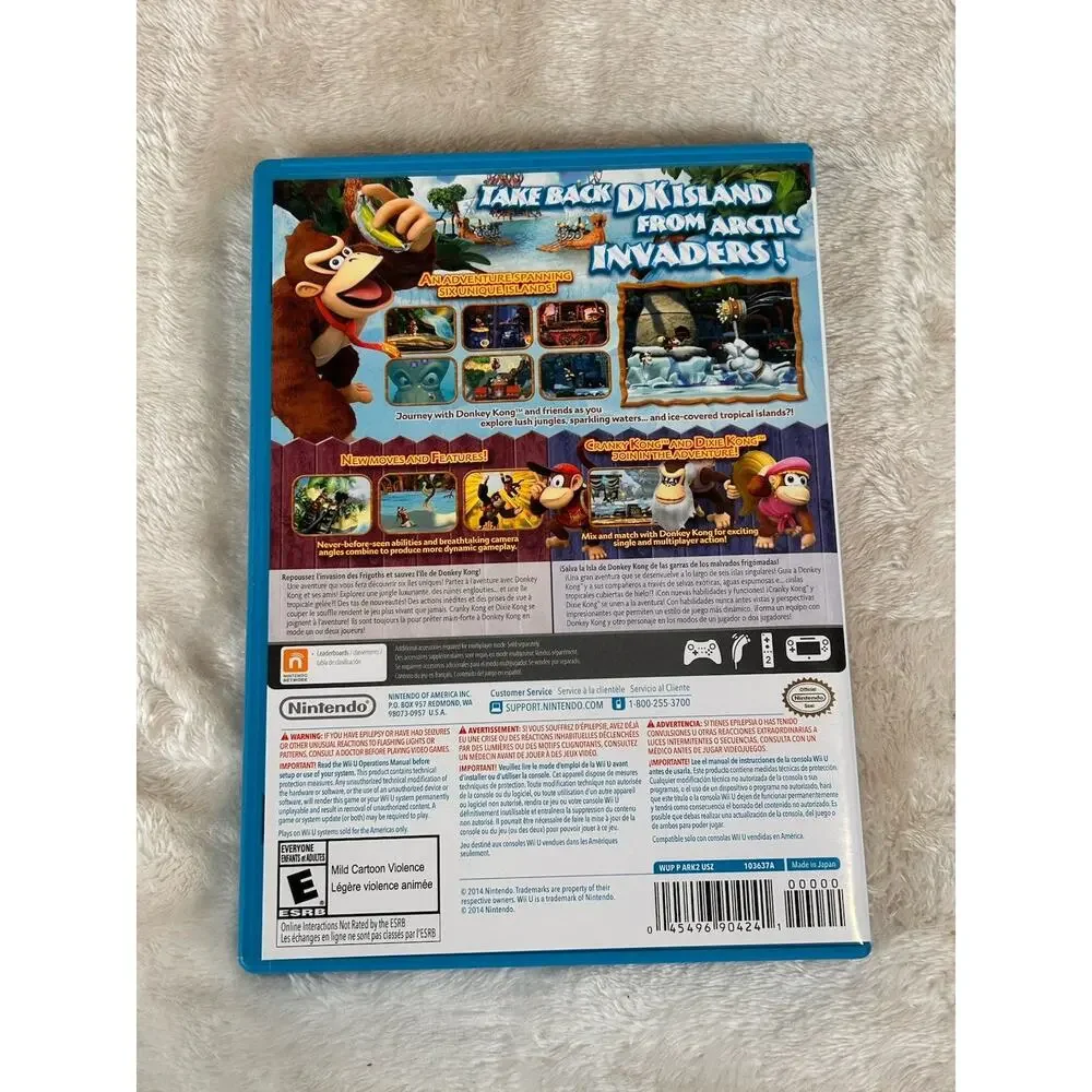 Donkey Kong Country Tropical Freeze Nintendo Selects - Wii U Nintendo